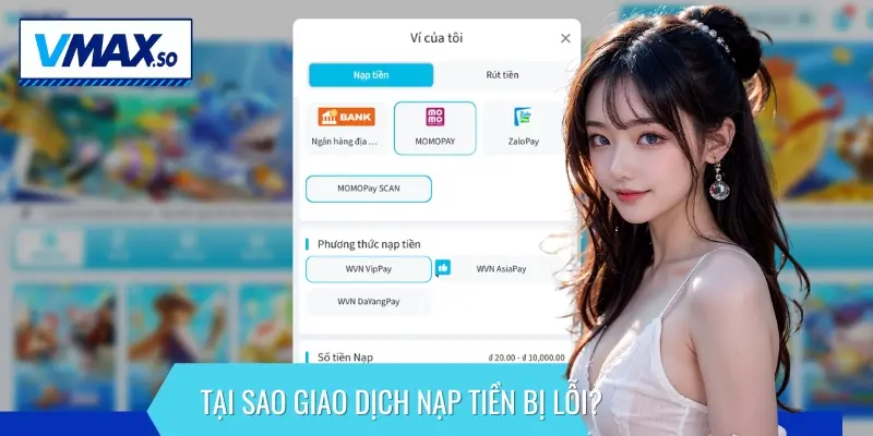 câu hỏi thường gặp nạp tiền