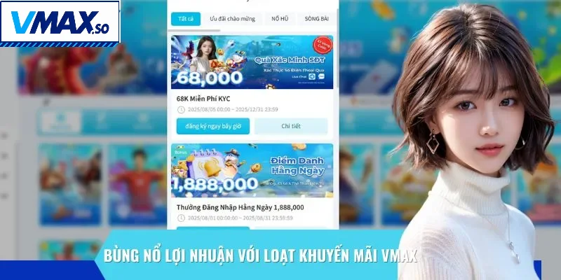 vmax khuyến mãi khủng