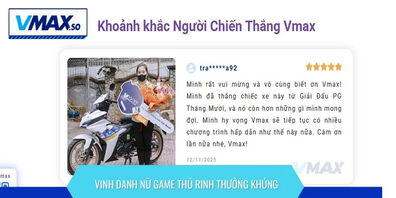 giải đấu nổ hũ thưởng khủng vinh danh
