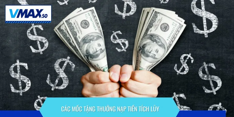 tặng thưởng nạp tiền mốc